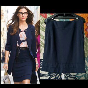 sold - CAbi Lido Skirt 5051 - The Perfect Little Navy Blue Pencil Skirt - 6